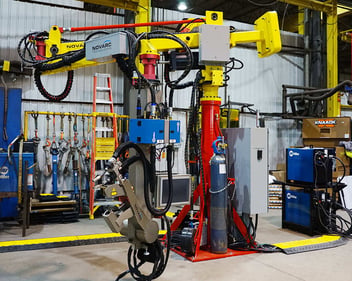 Novarc’s Spool Welding Robot (SWR) Solution