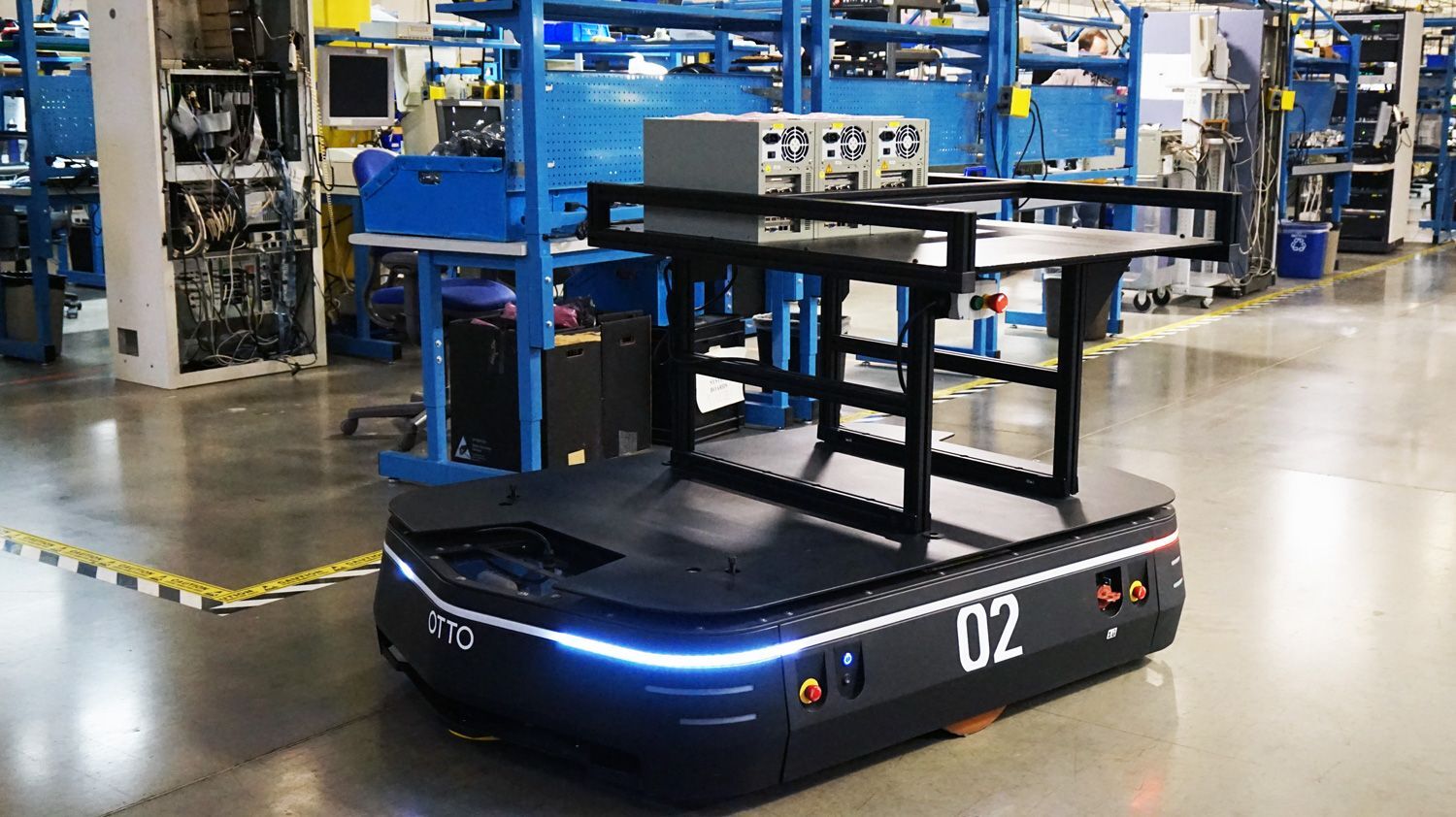 OTTO 1500 delivering repaired medical equipment